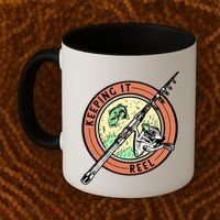 Keeping It Reel Fishing Coffee Mug thumb 2