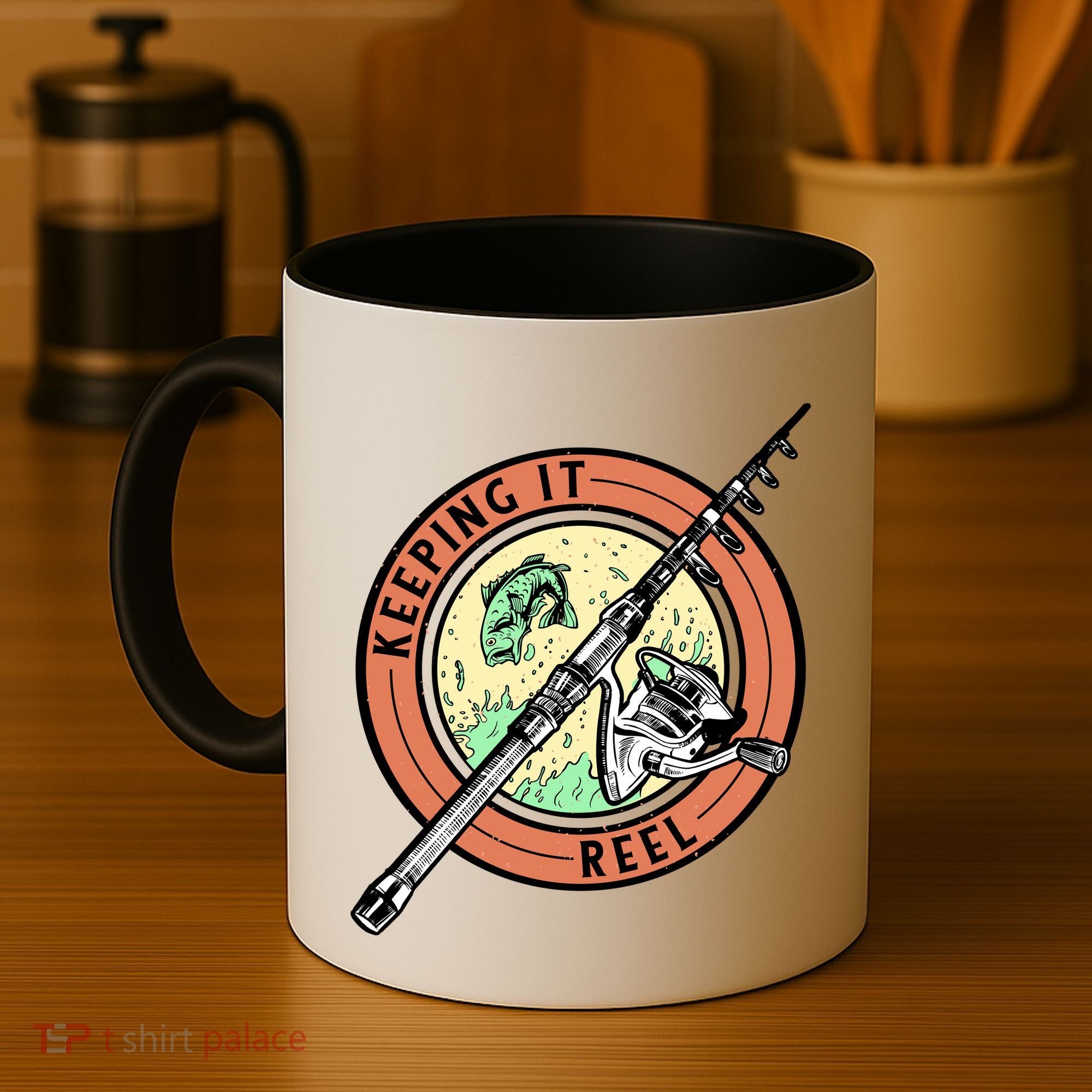 Keeping It Reel Fishing Coffee Mug