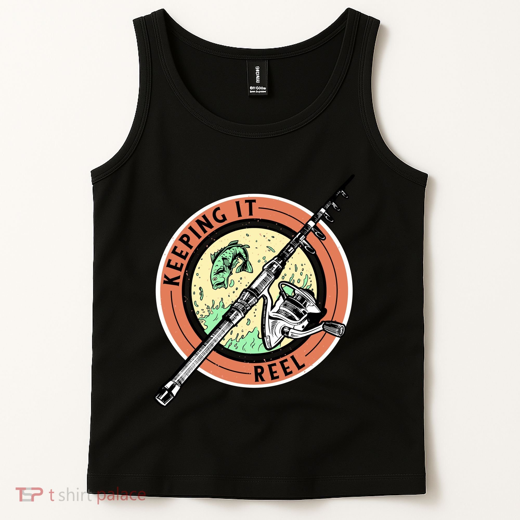 Keeping It Reel Fishing Tank Top