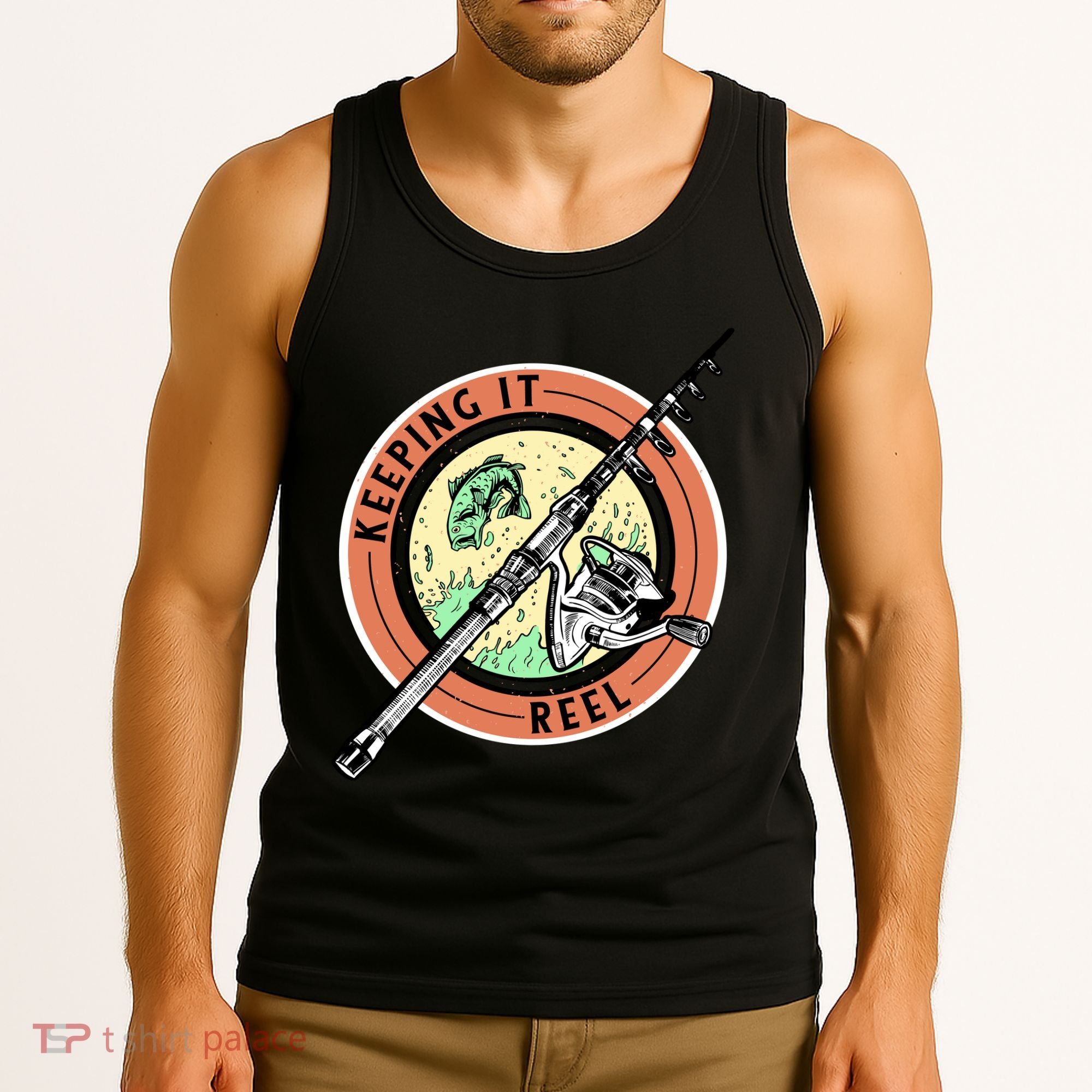 Keeping It Reel Fishing Tank Top