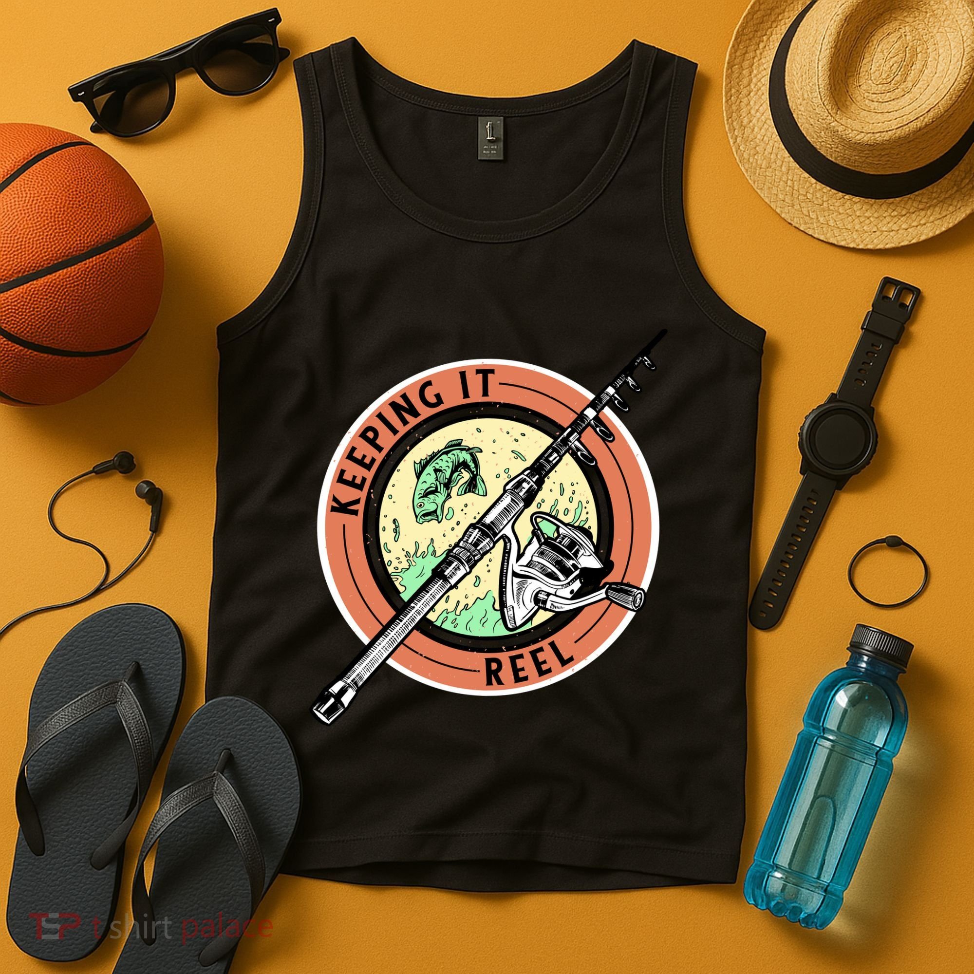 Keeping It Reel Fishing Tank Top