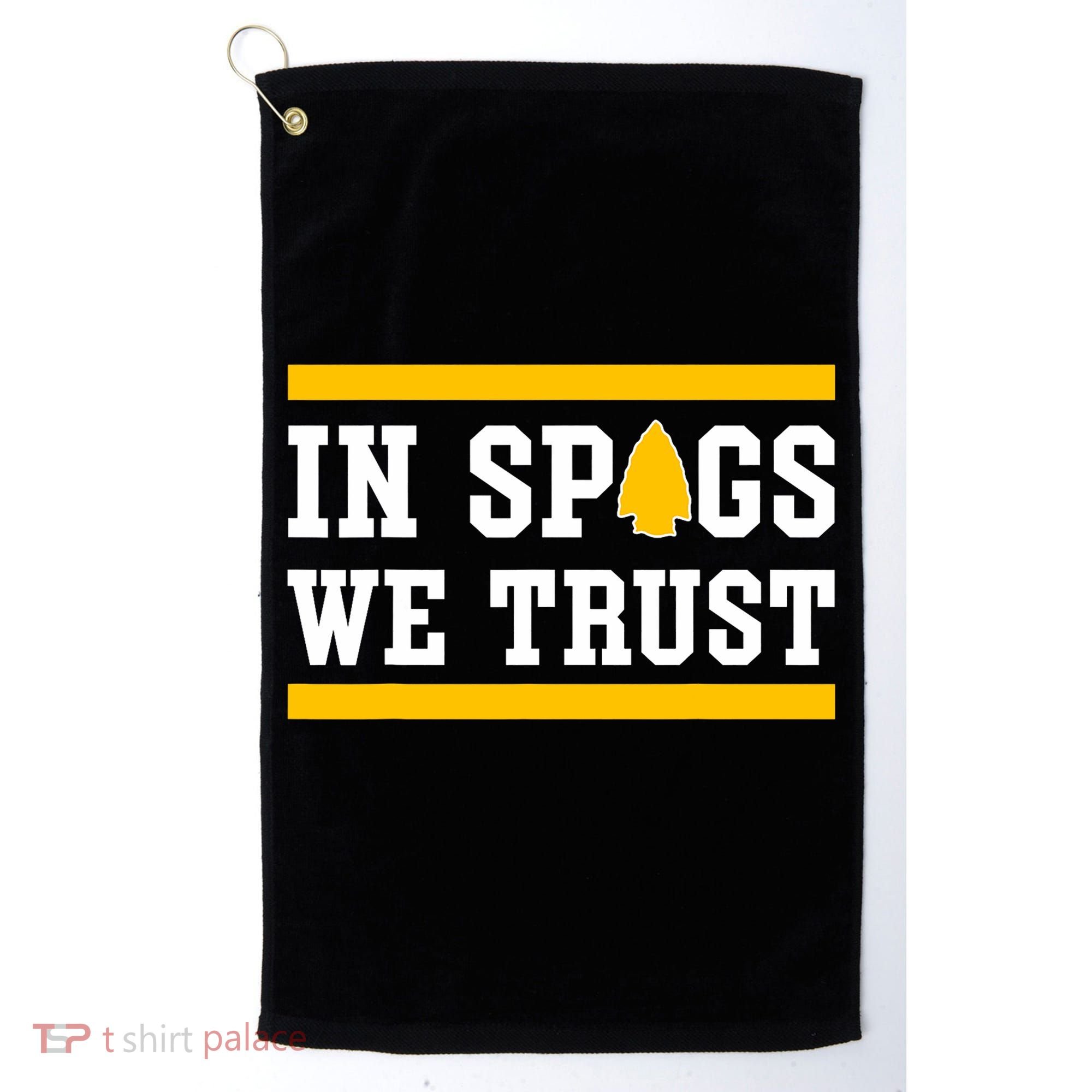 Kc In Spags We Trust Golf Towel