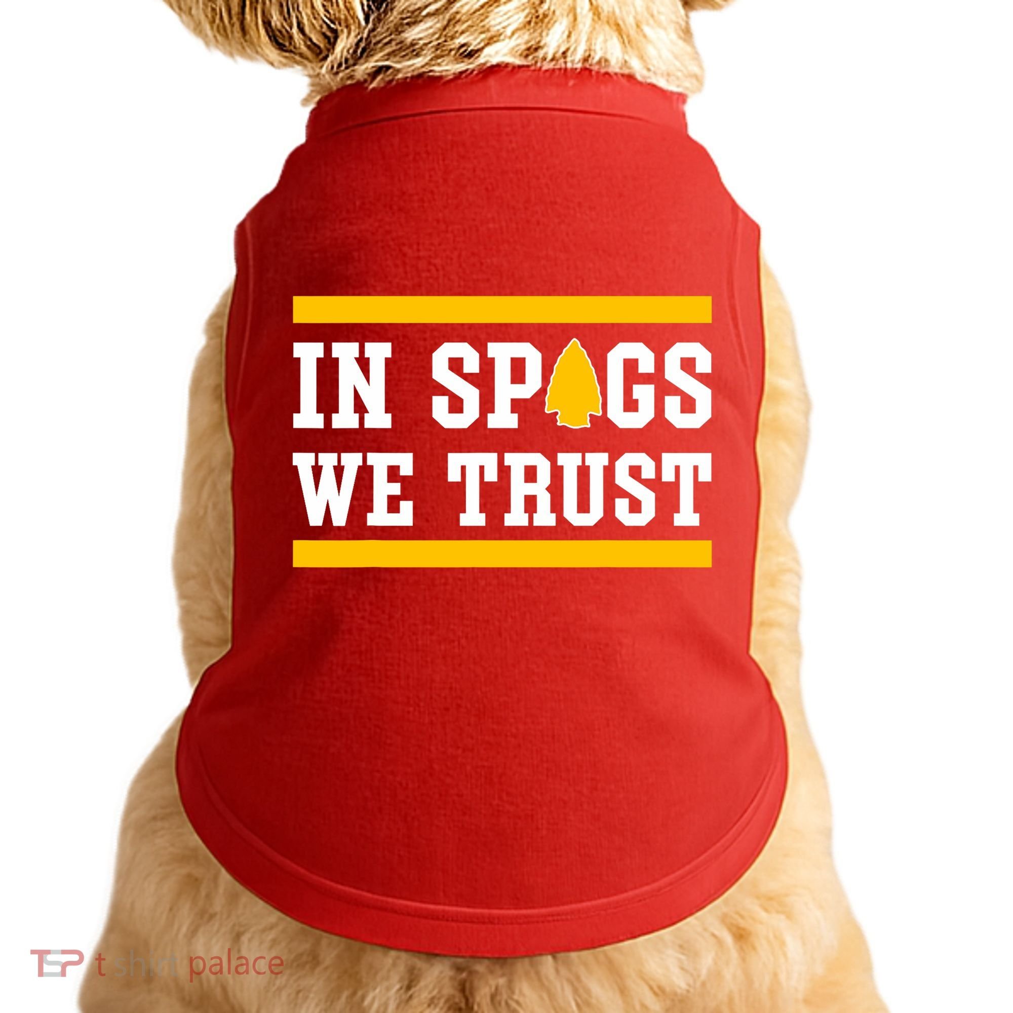 Kc In Spags We Trust Doggie Tank