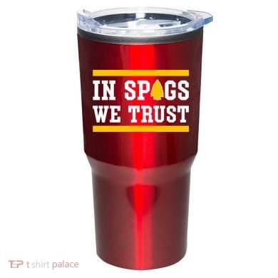 Kc In Spags We Trust Tumbler