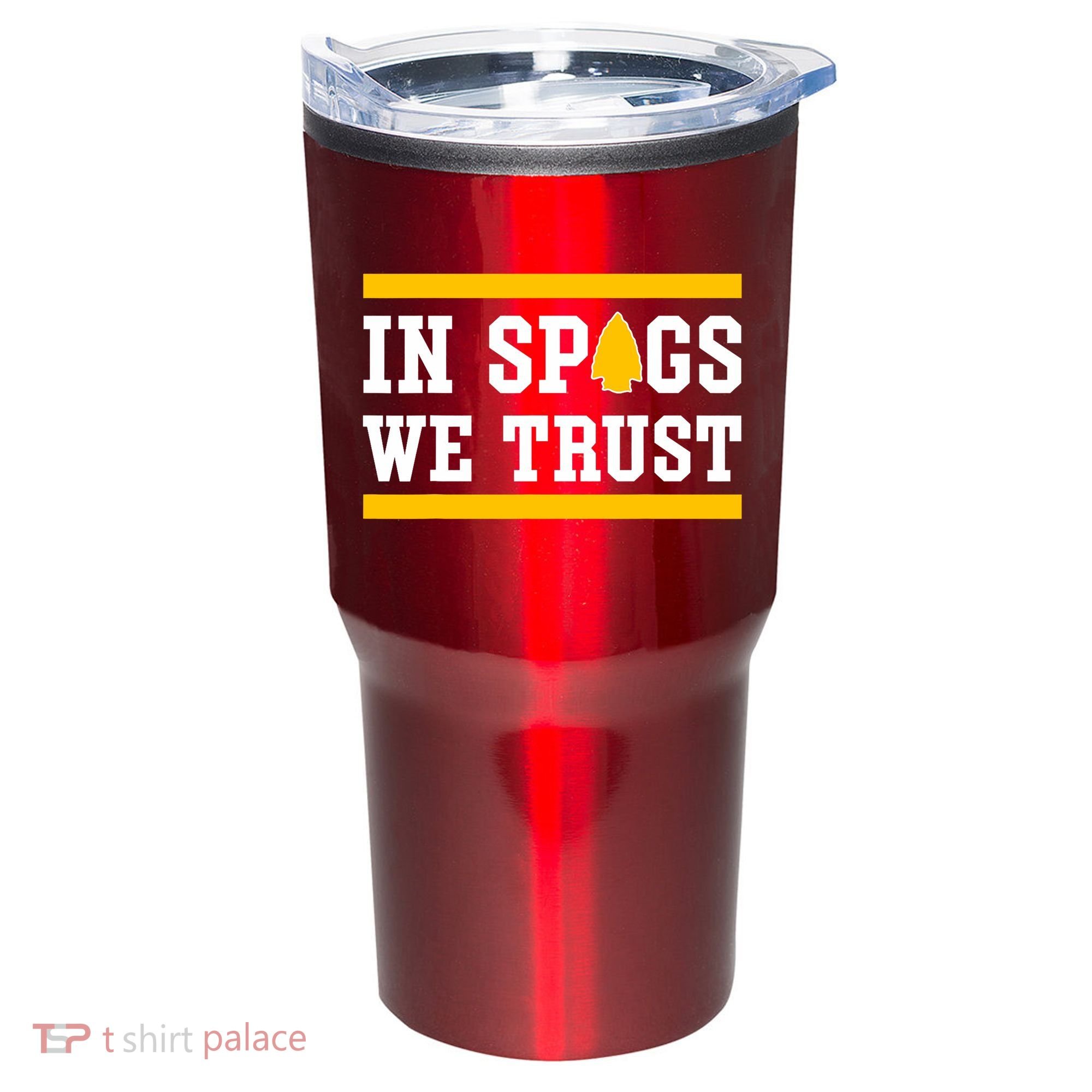 Kc In Spags We Trust Tumbler