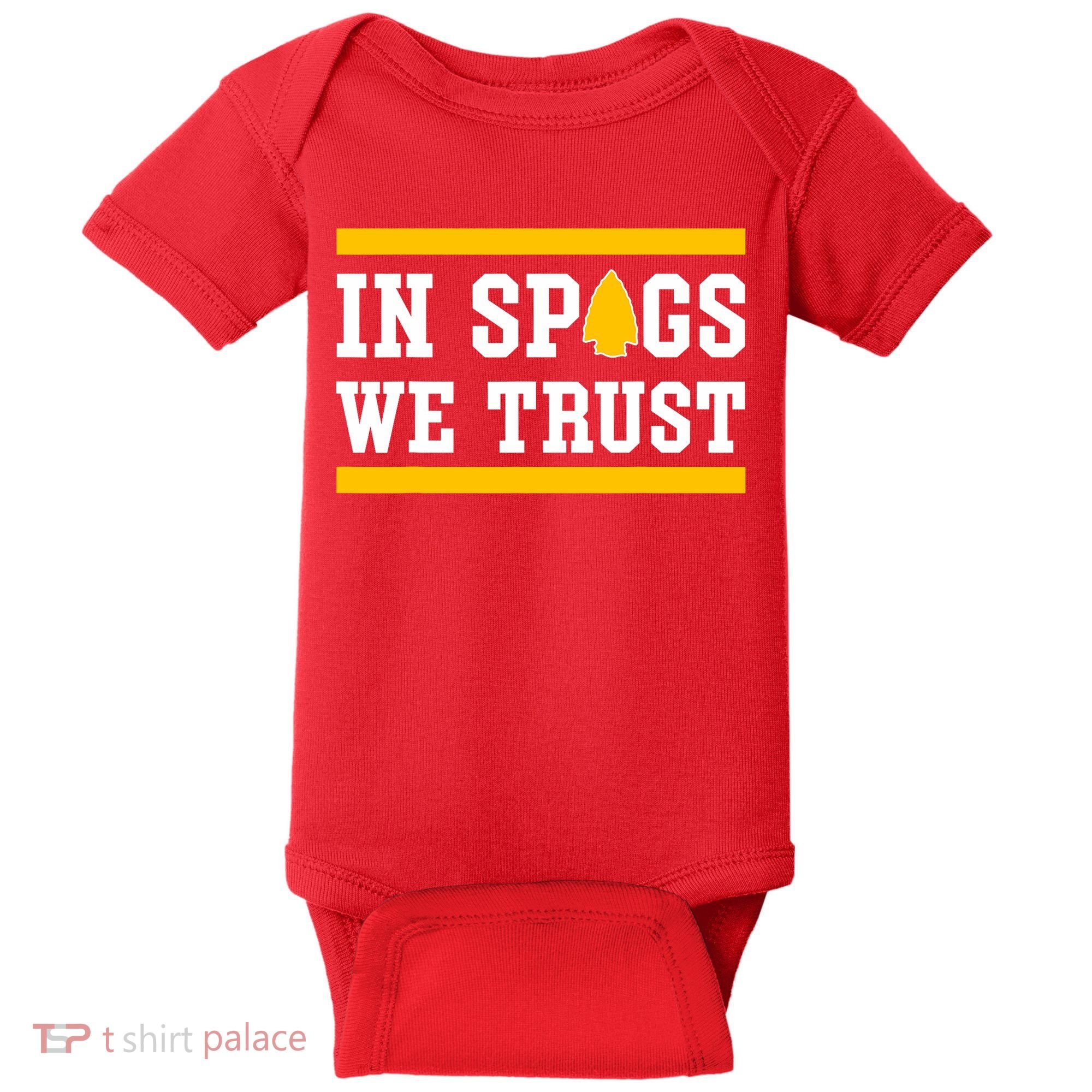 Kc In Spags We Trust Baby Bodysuit