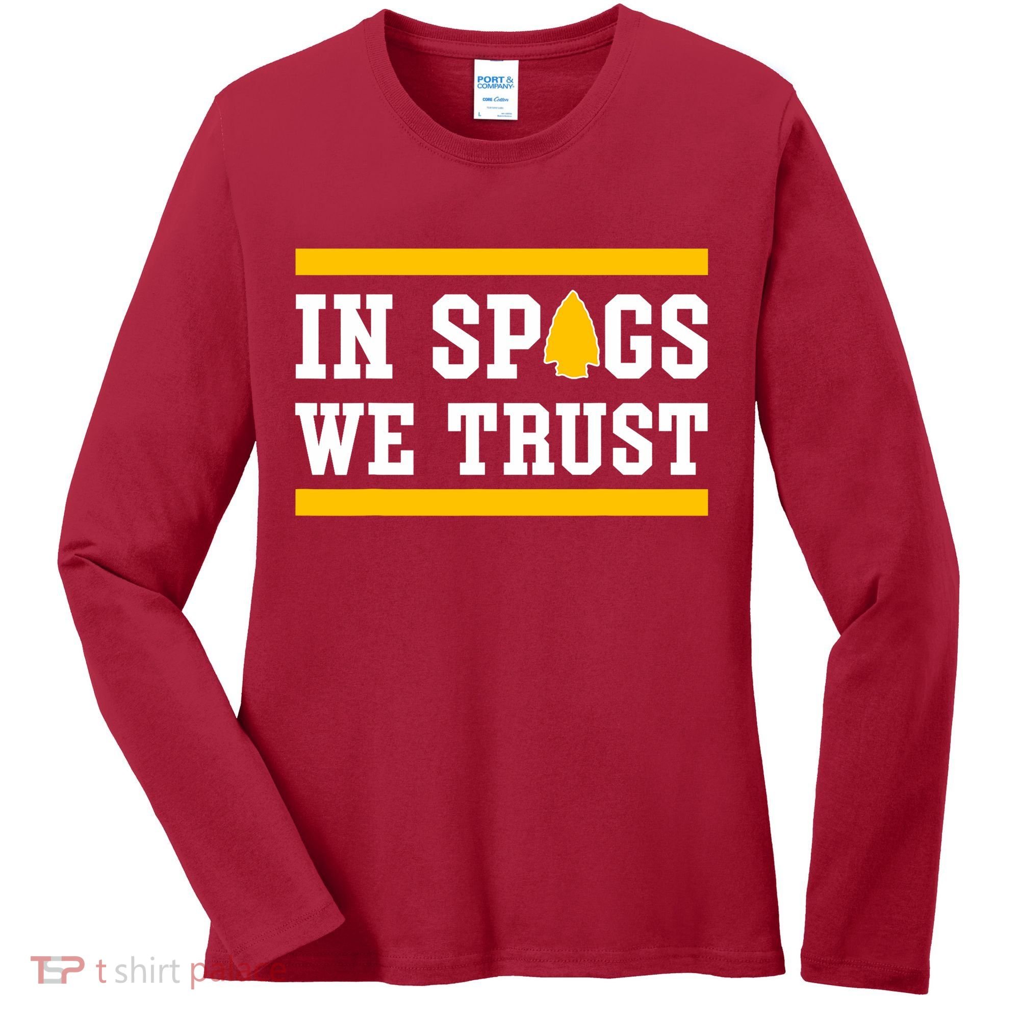 Kc In Spags We Trust Women's Long Sleeve Shirt