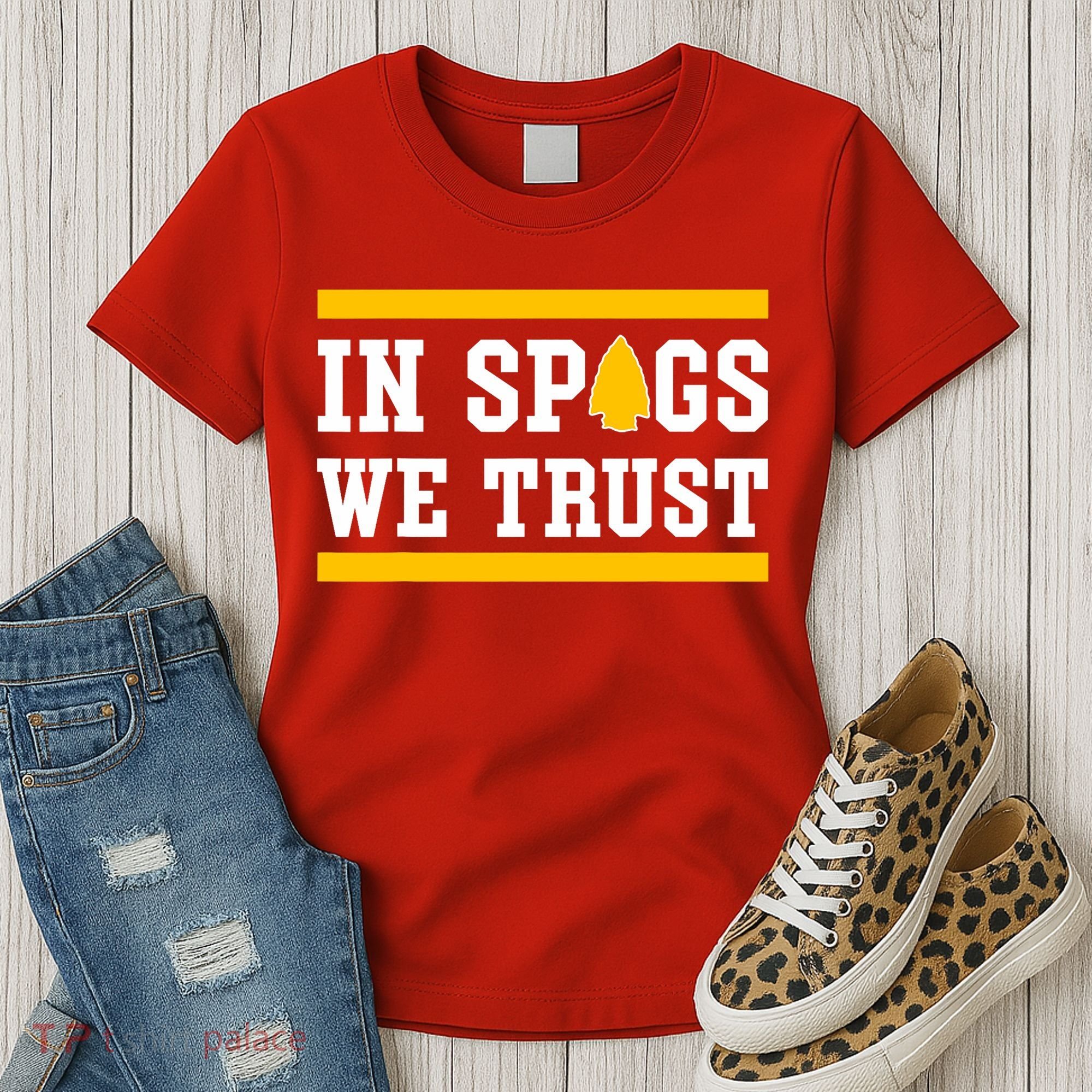 Kc In Spags We Trust Women's T-Shirt