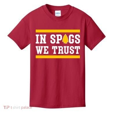 Kc In Spags We Trust Kids T-Shirt