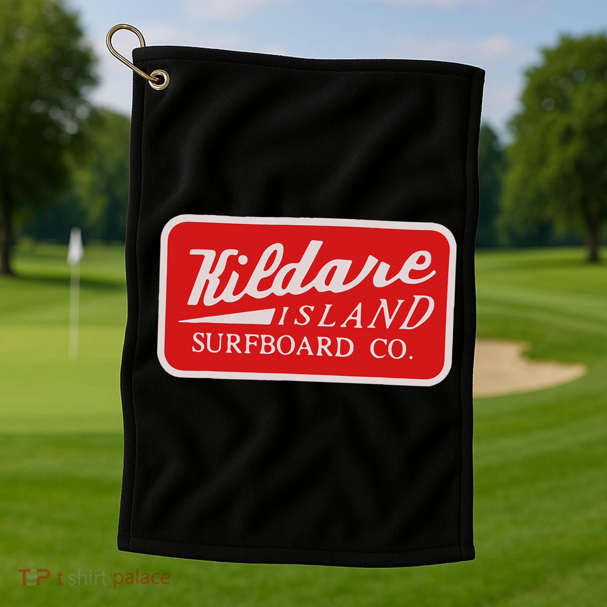 Kildare Island Surfboard Co Golf Towel