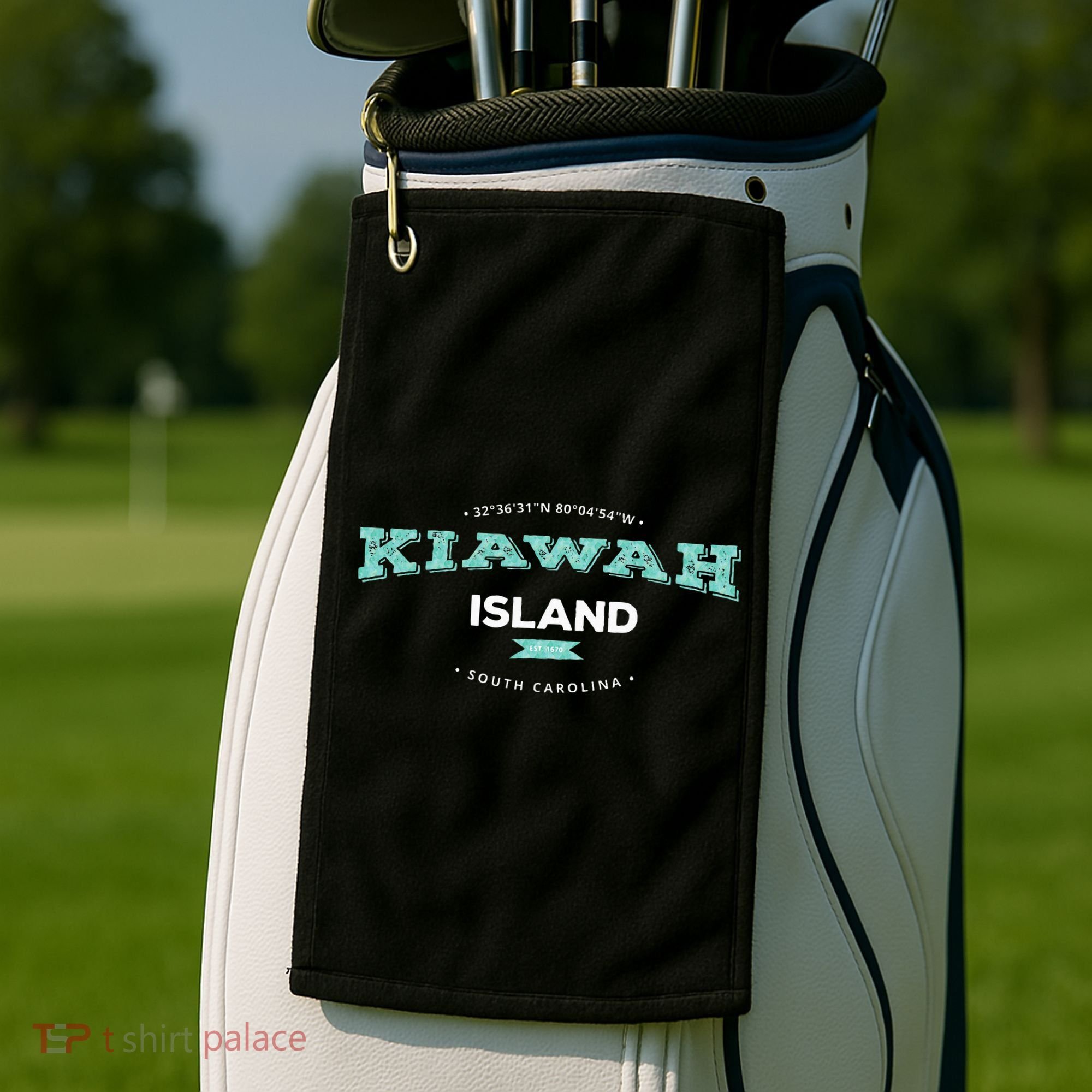 Kiawah Island South Carolina Golf Towel