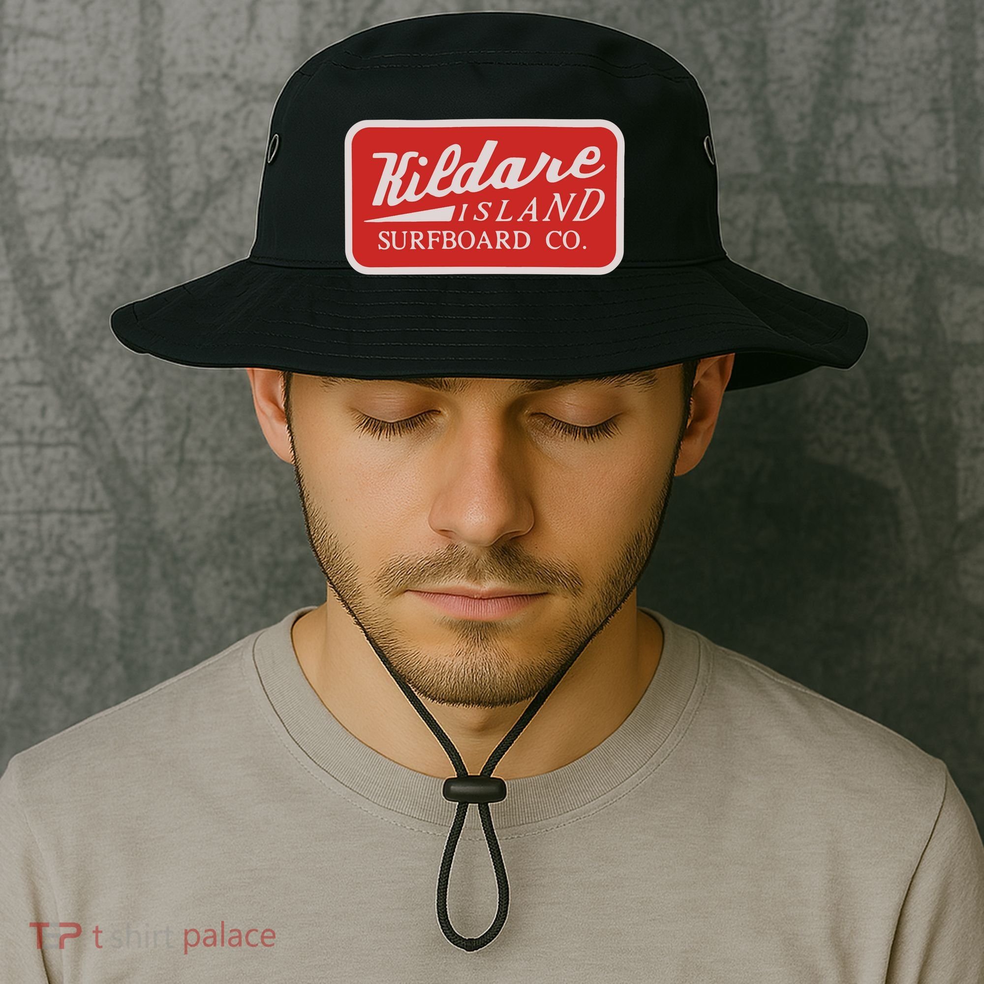 Kildare Island Surfboard Bucket Hat