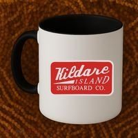 Kildare Island Surfboard Coffee Mug thumb 2