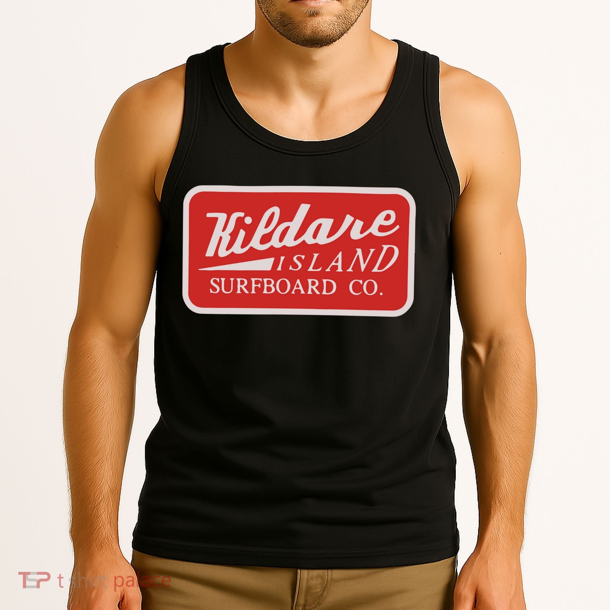Kildare Island Surfboard Tank Top