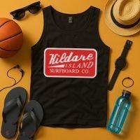 Kildare Island Surfboard Tank Top thumb 4