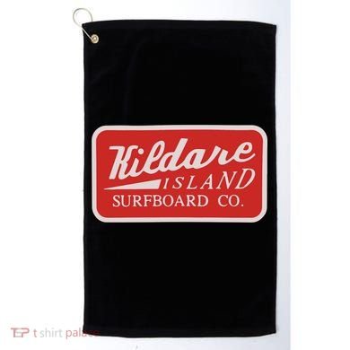 Kildare Island Surfboard Golf Towel