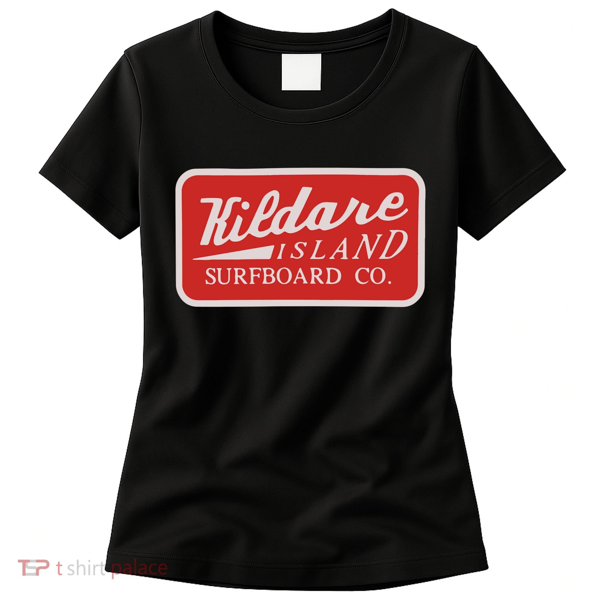 Kildare Island Surfboard Women's T-Shirt