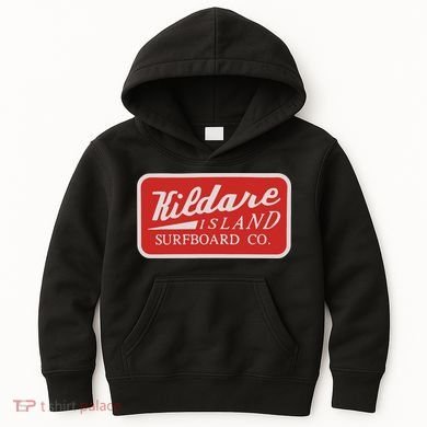 Kildare Island Surfboard Kids Hoodie