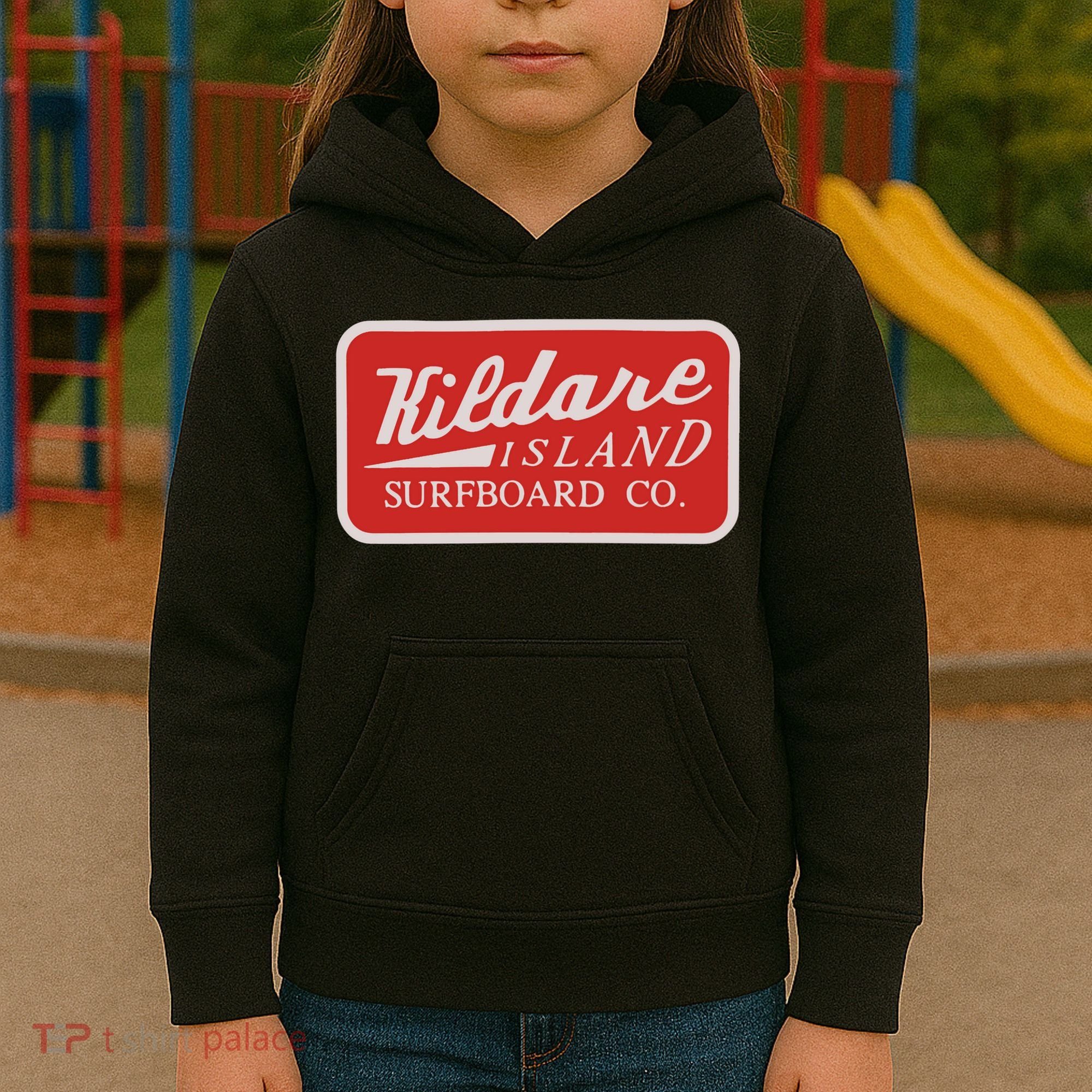 Kildare Island Surfboard Kids Hoodie