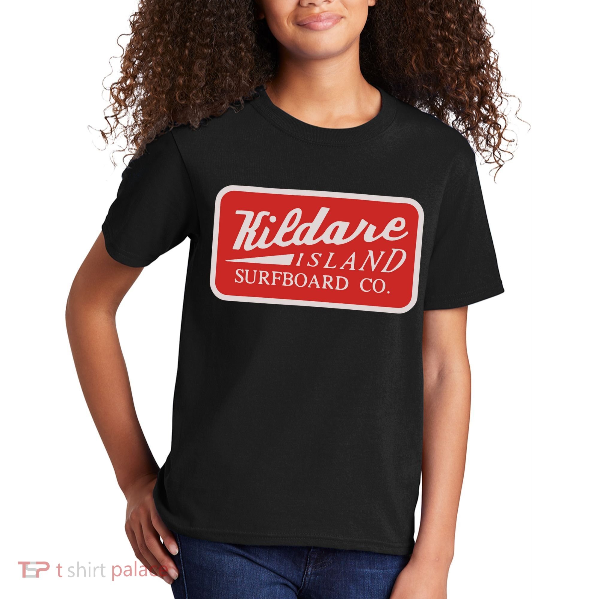 Kildare Island Surfboard Kids T-Shirt