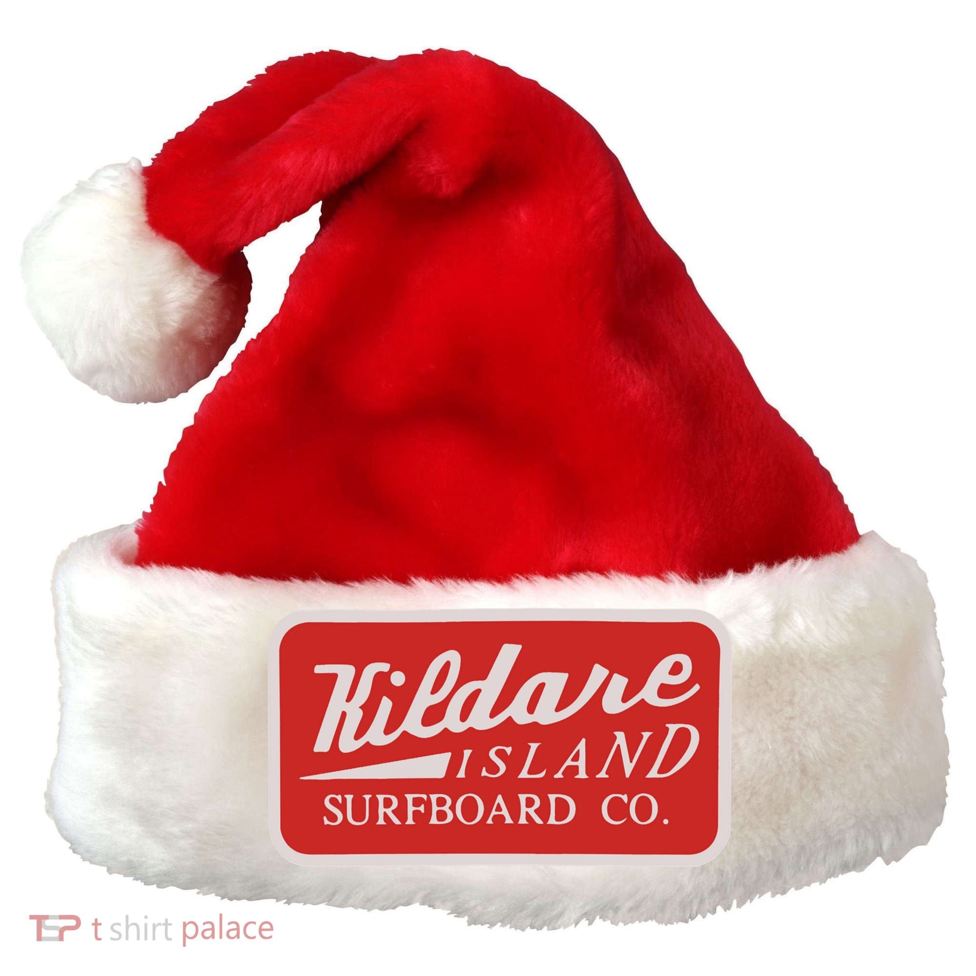 Kildare Island Surfboard Santa Hat