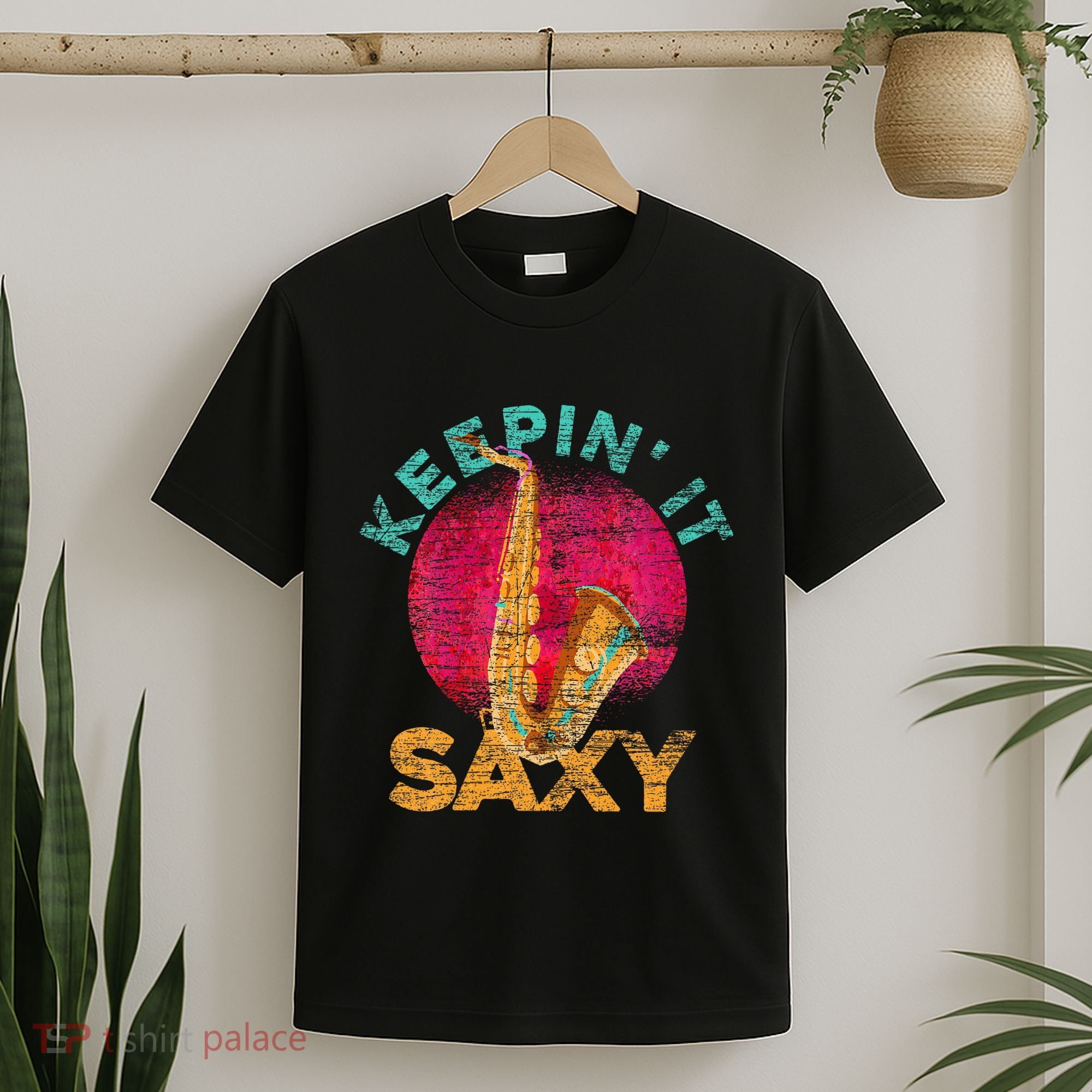Keepin It Saxy Sax Player Jazz Musician Gifts Saxophone T-Shirt