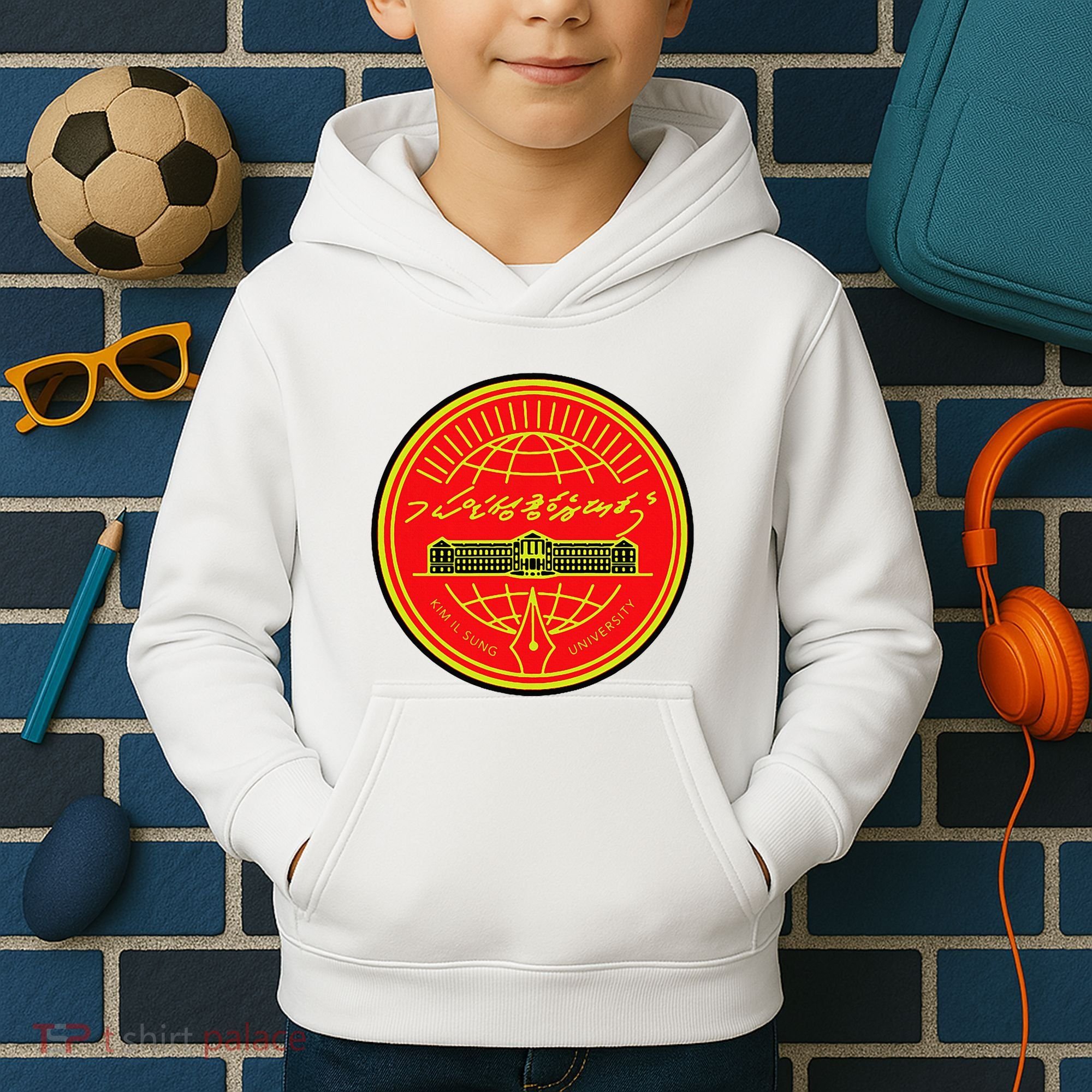 Kim Il Sung University Kids Hoodie