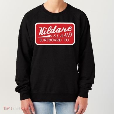 Kildare Island Surfboard Women's Sweatshirt