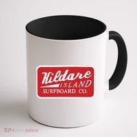 Kildare Island Surfboard Coffee Mug thumb 1