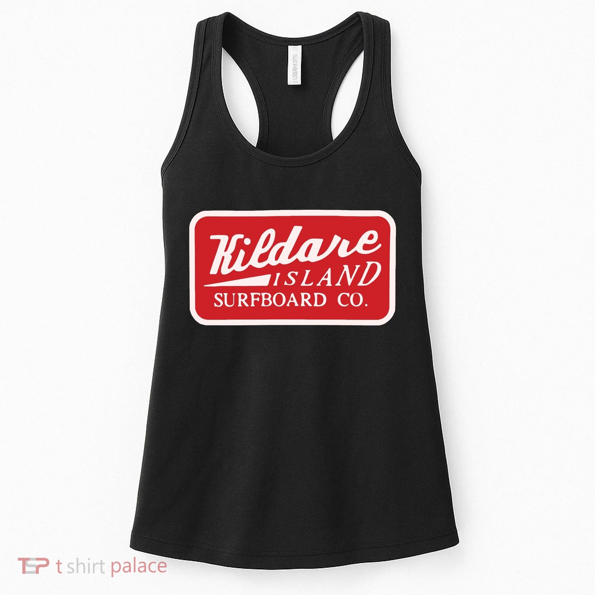 Kildare Island Surfboard Women's Tank Top