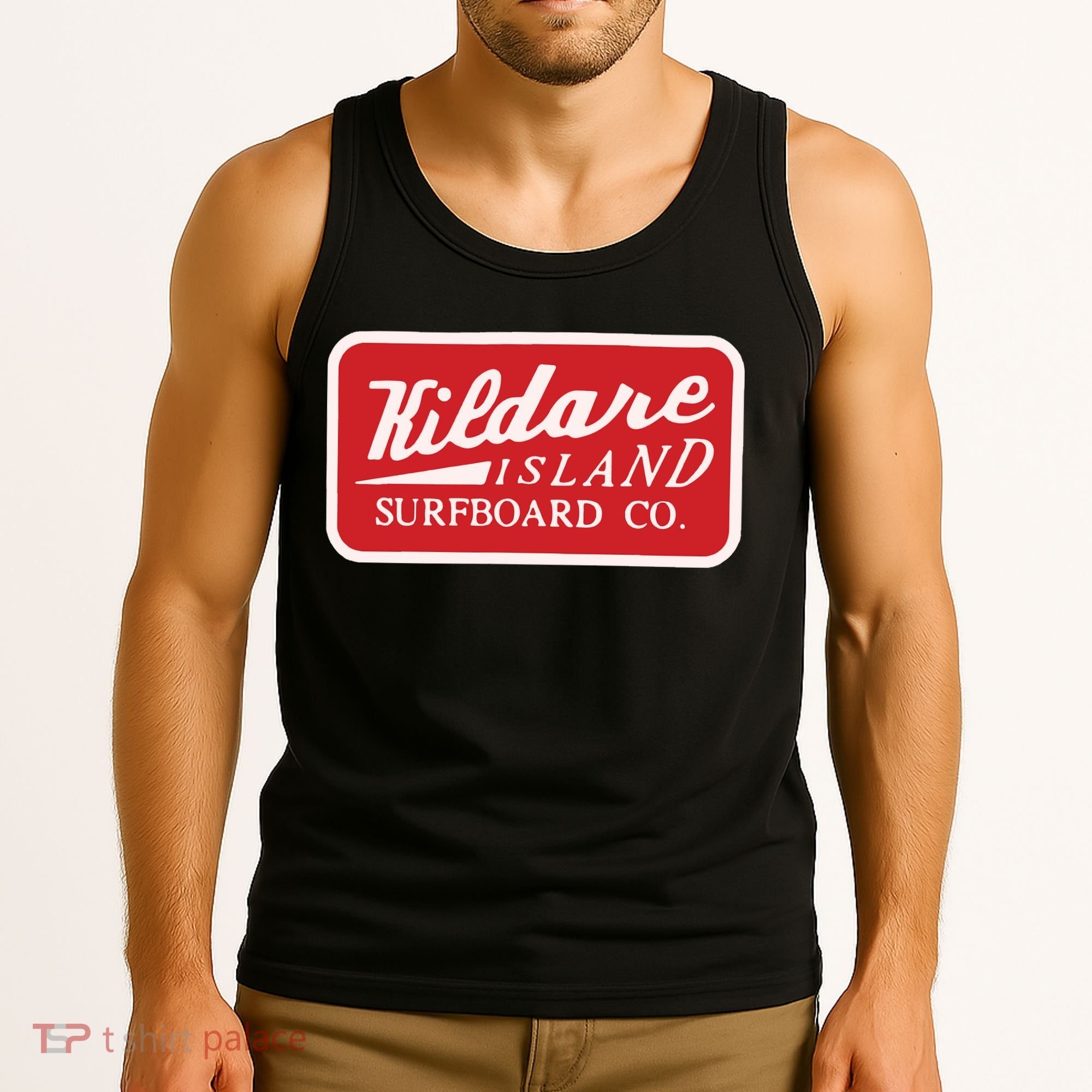 Kildare Island Surfboard Tank Top