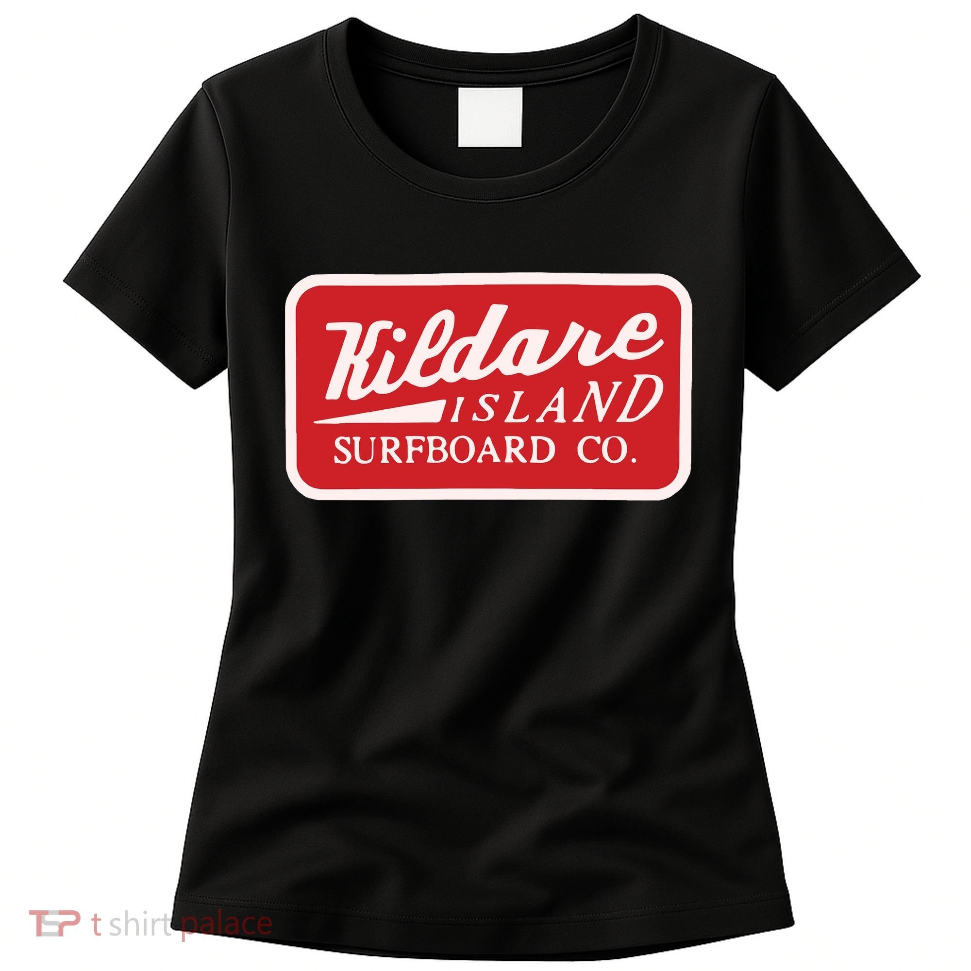 Kildare Island Surfboard Women's T-Shirt