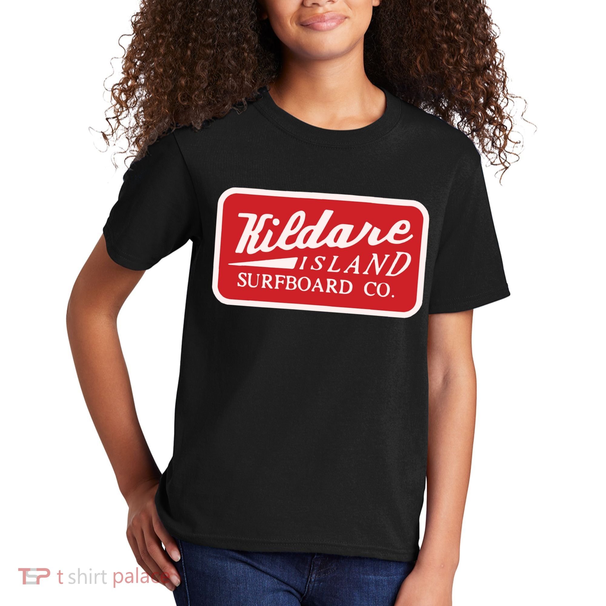Kildare Island Surfboard Kids T-Shirt