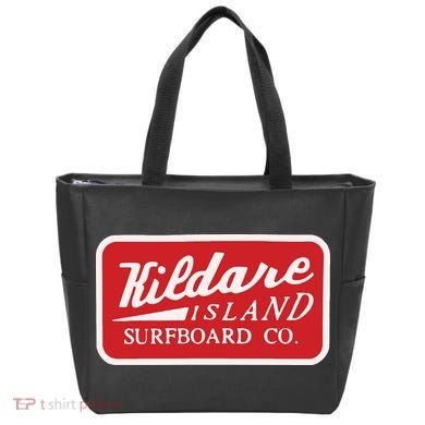 Kildare Island Surfboard Tote Bag
