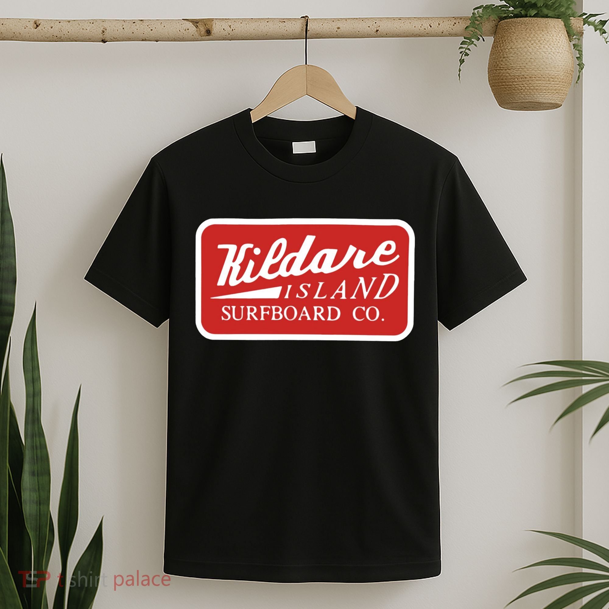 Kildare Island Surfboard Wear Paradise On Earth T-Shirt