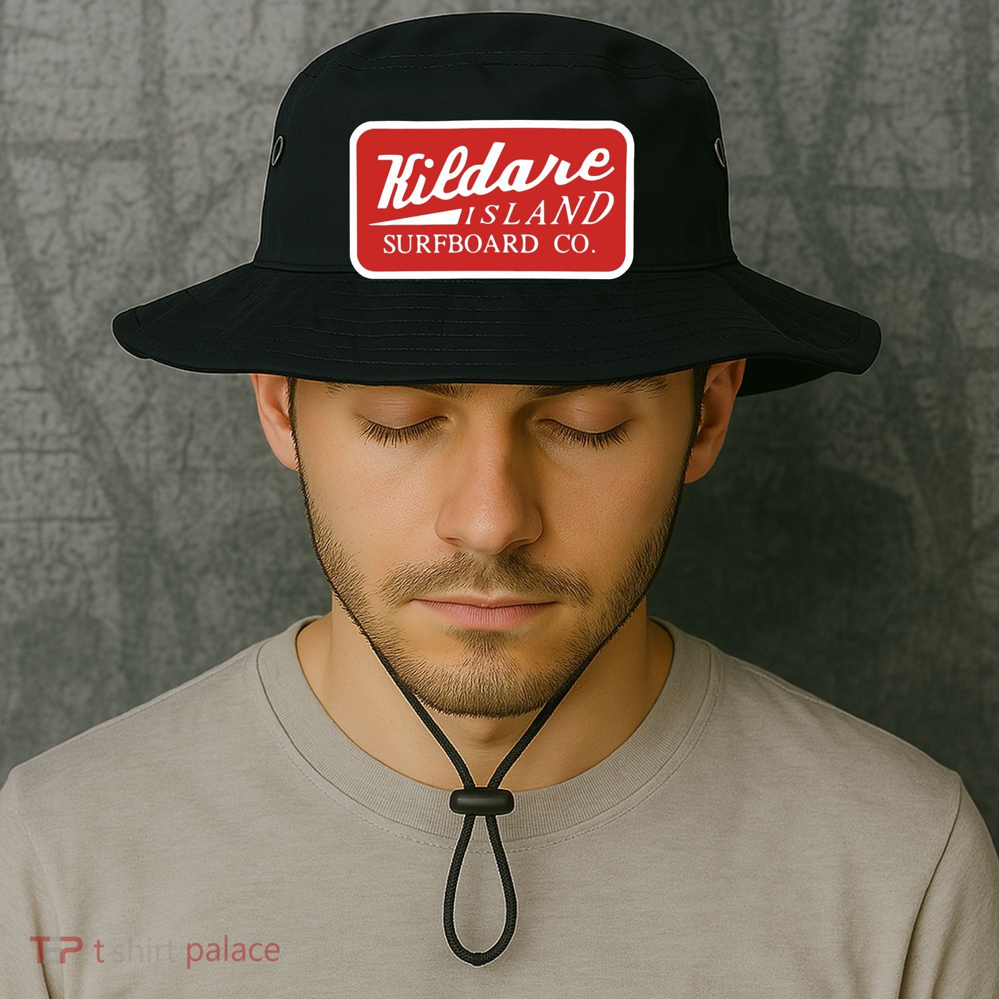 Kildare Island Surfboard Wear Paradise On Earth Bucket Hat