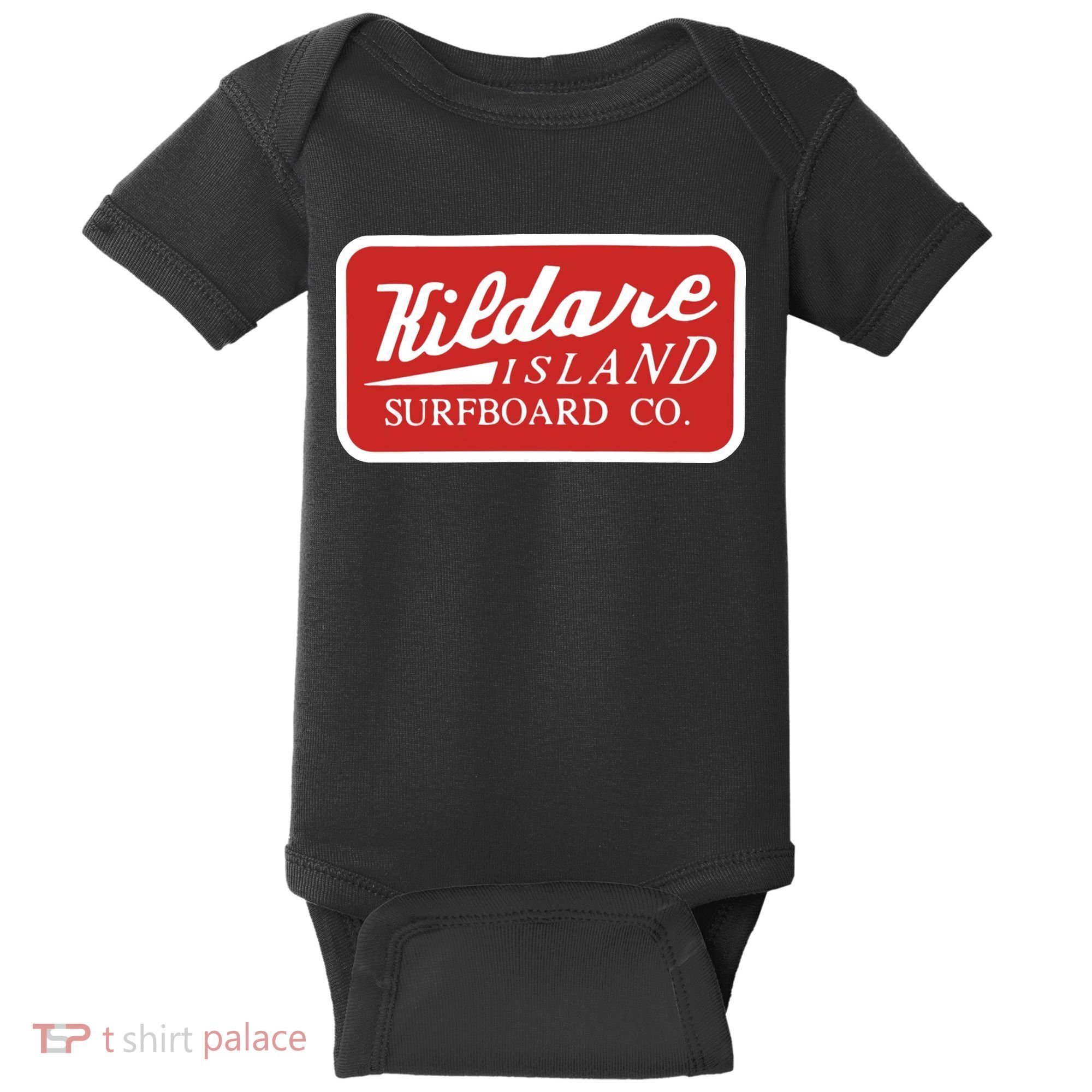 Kildare Island Surfboard Wear Paradise On Earth Baby Bodysuit