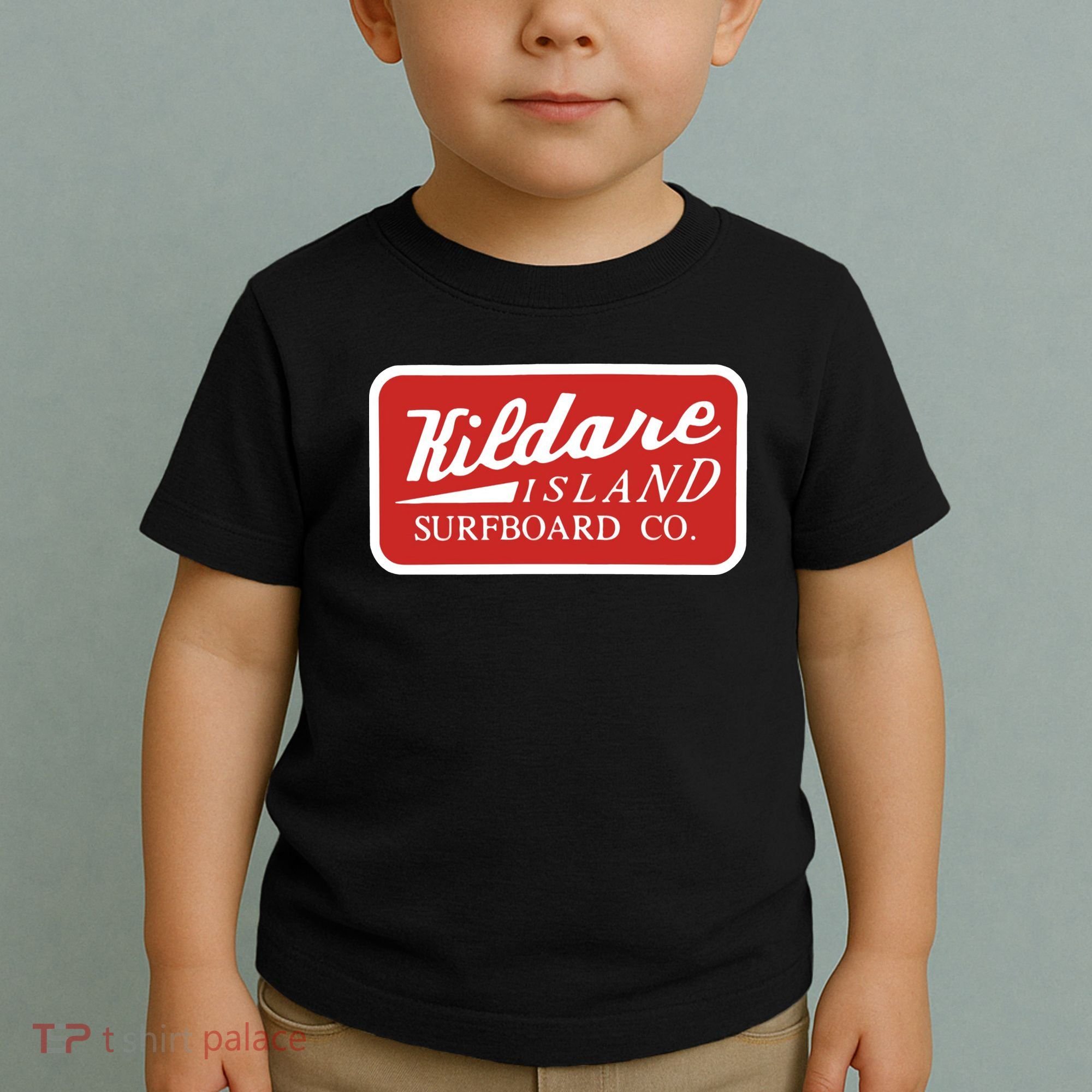 Kildare Island Surfboard Wear Paradise On Earth Toddler T-Shirt