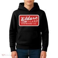 Kildare Island Surfboard Wear Paradise On Earth Kids Hoodie thumb 4
