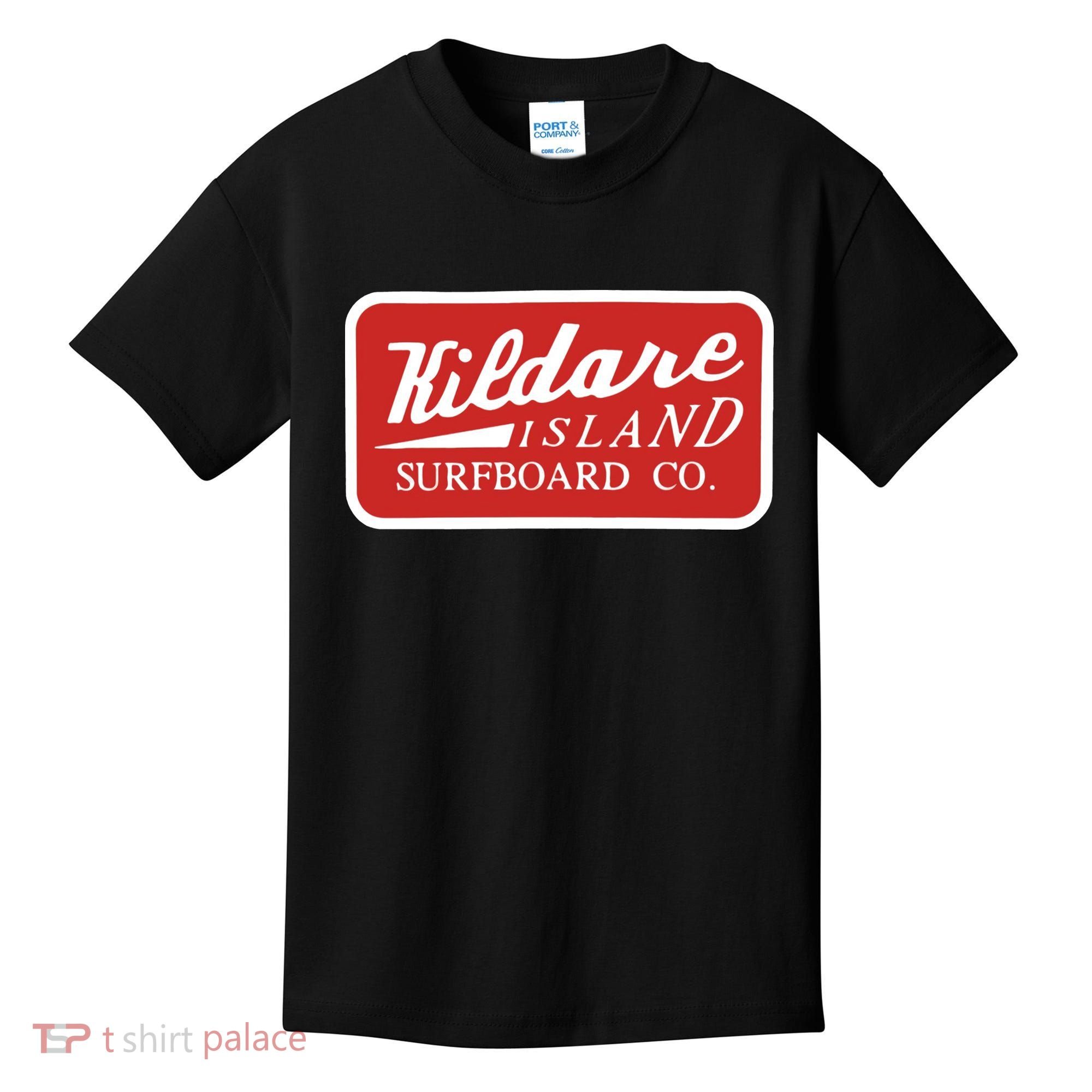 Kildare Island Surfboard Wear Paradise On Earth Kids T-Shirt