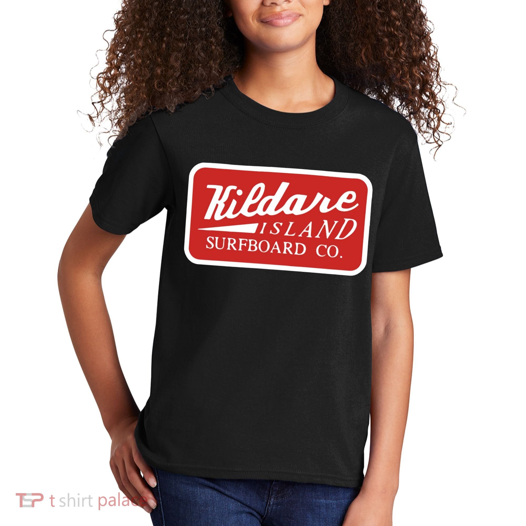 Kildare Island Surfboard Wear Paradise On Earth Kids T-Shirt