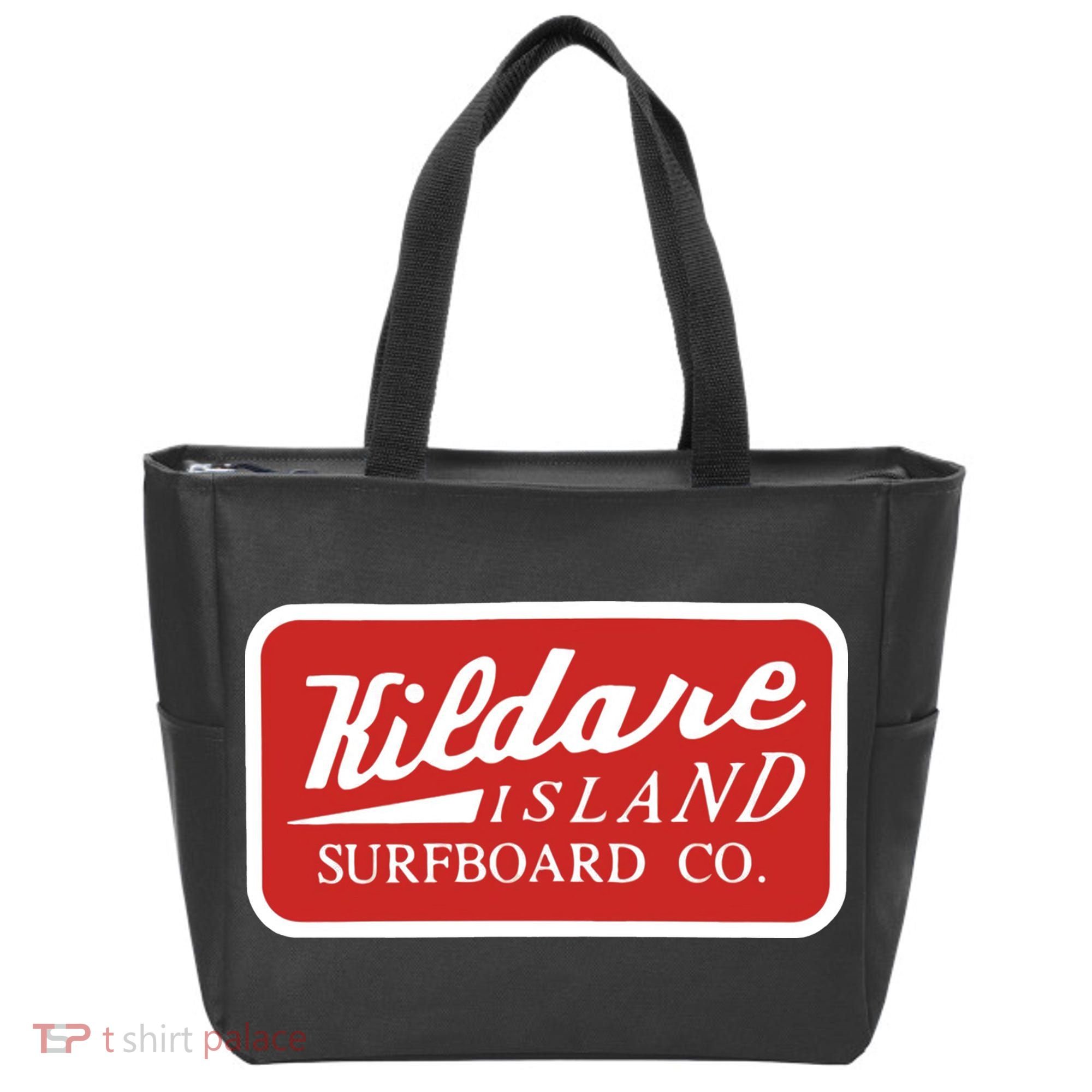 Kildare Island Surfboard Wear Paradise On Earth Tote Bag