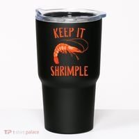 Keep It Shrimple Shrimps Crawfish Crab Seafood Lover Tumbler thumb 0