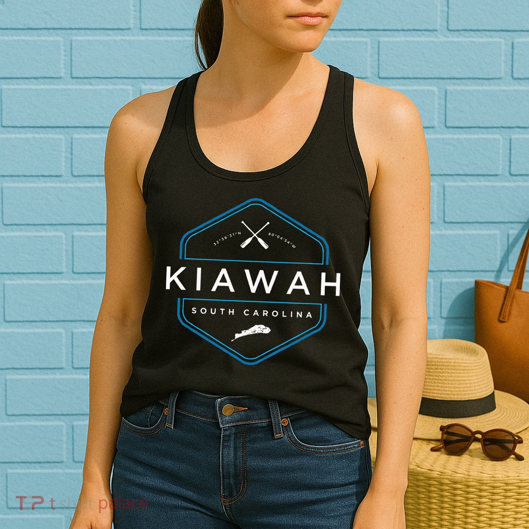 Kiawah Island South Carolina Beach Women's Tank Top