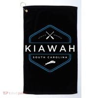Kiawah Island South Carolina Beach Golf Towel thumb 0