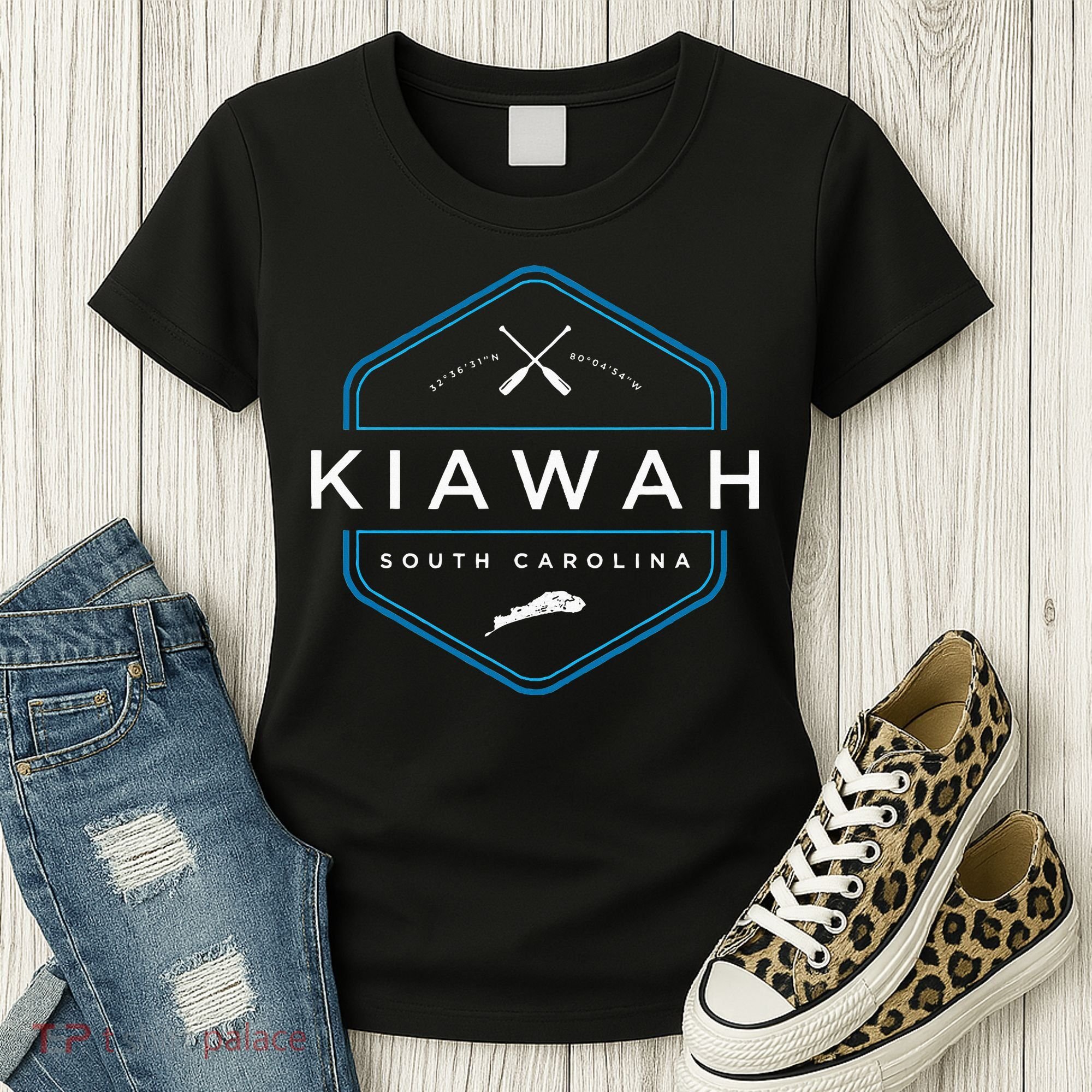 Kiawah Island South Carolina Beach Women's T-Shirt