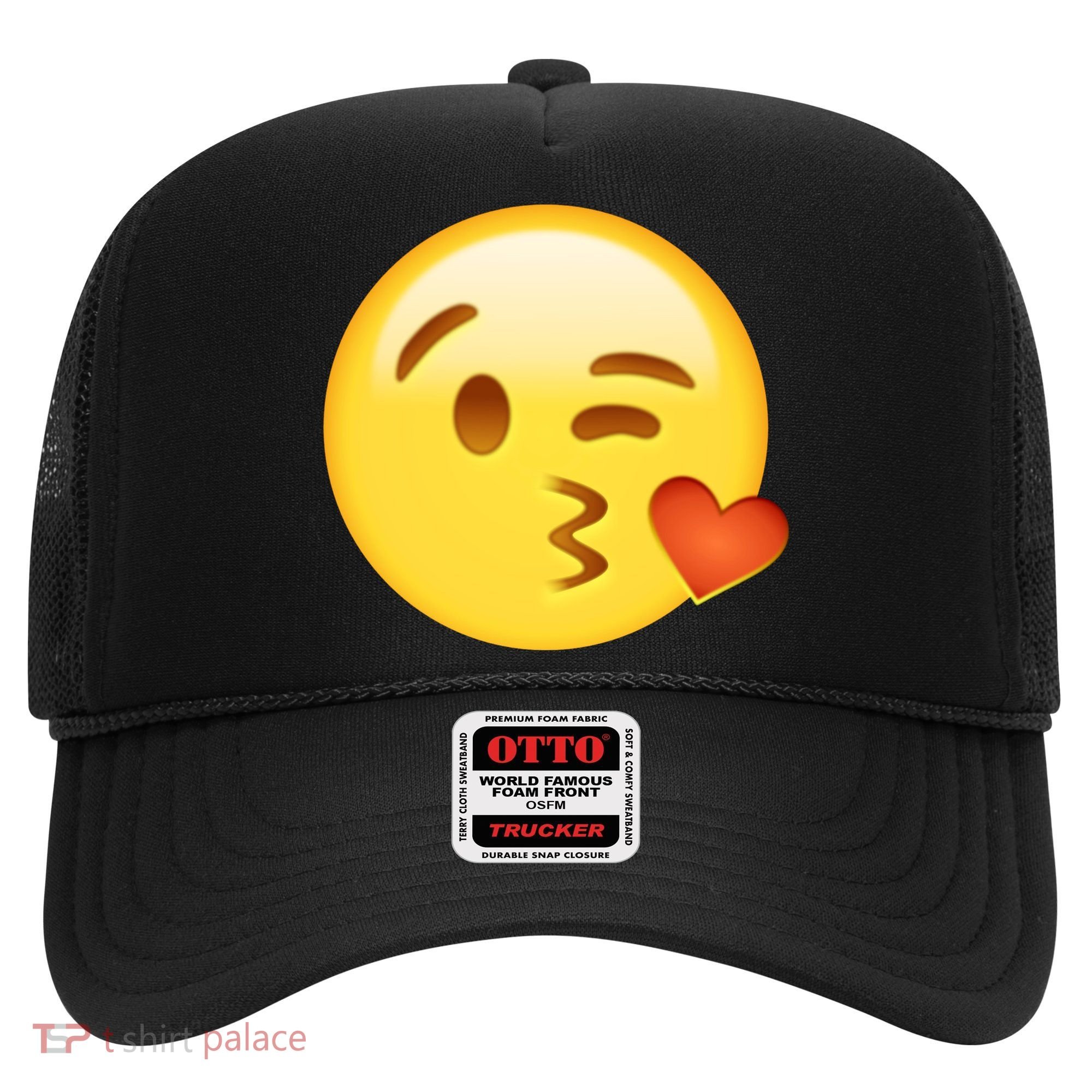 Kiss Face Emoticon Emoji Kissing Heart Hat