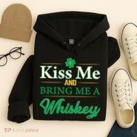 Kiss Me And Bring Me A Whiskey Hoodie thumb 4