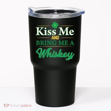 Kiss Me And Bring Me A Whiskey Tumbler