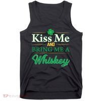 Kiss Me And Bring Me A Whiskey Tank Top thumb 0